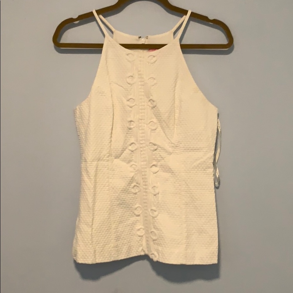White Lilly Pulitzer top